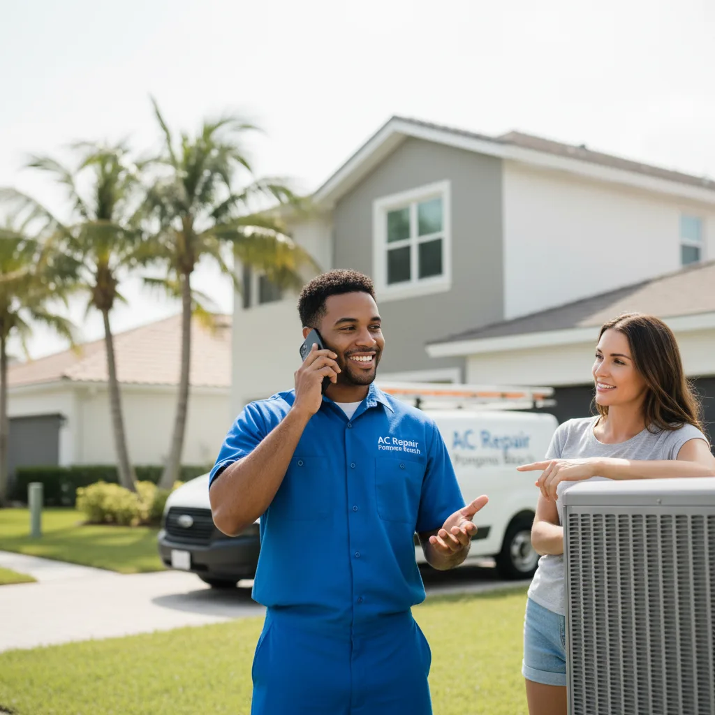 AC Repair Pompano Beach customer support in Burr Ridge